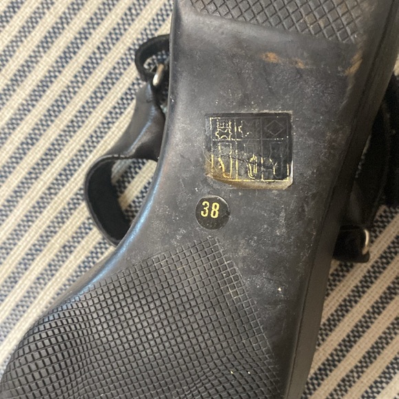 Prada Sport Platform Sandal Black Leather - Picture 4 of 7